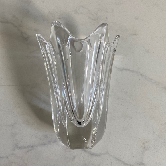 Vintage Crystal Vase by Orrefors Sweden - Picture 1 of 10